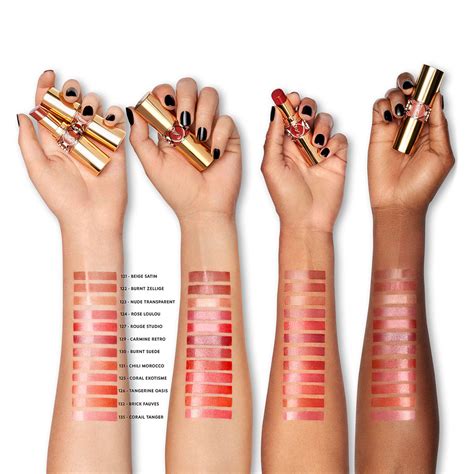 sephora ysl rouge volupte shine|YSL rouge volupte shine swatches.